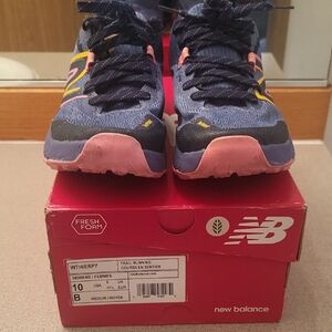 New Balance Women's Trail Running Shoes - Blue and Yellow